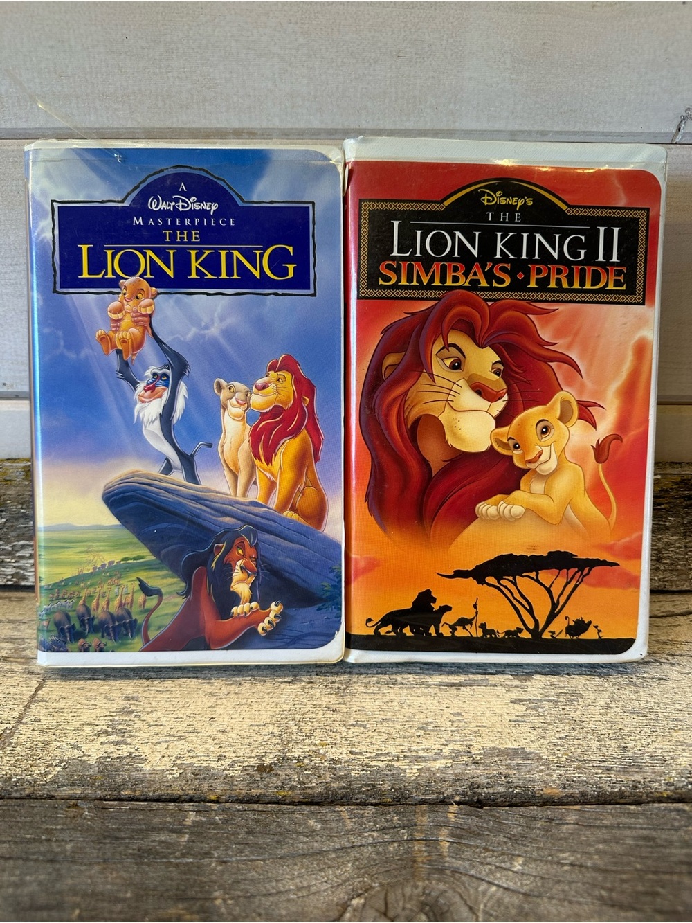 Disney | The Lion King 1 & 2 VHS Cassettes